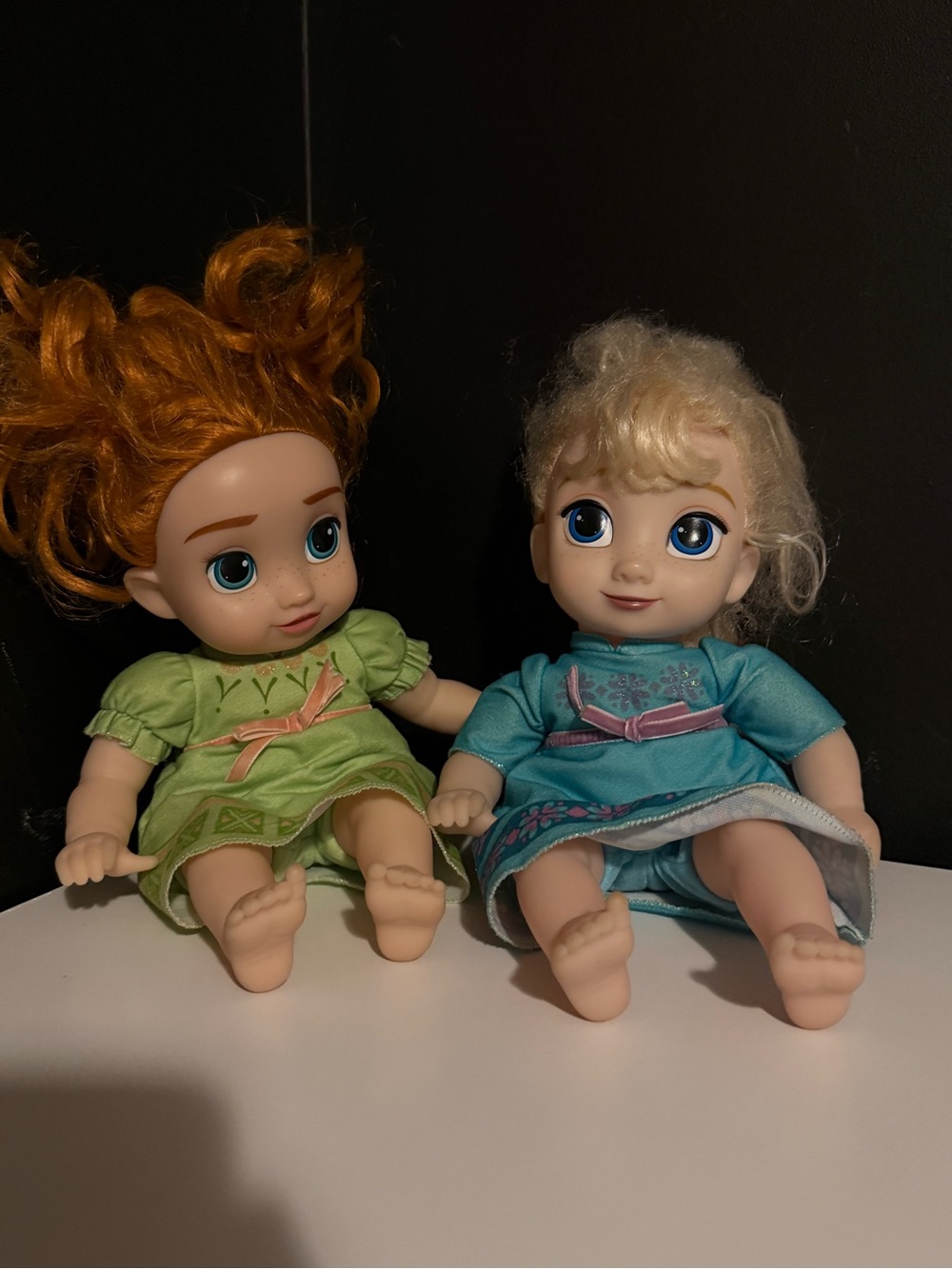 Disney Frozen 2 Young Anna and Young Elsa Baby Dolls